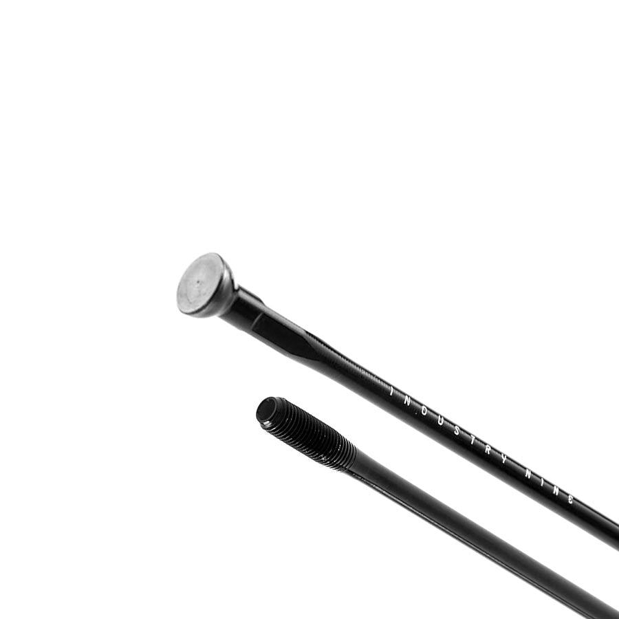 Industry Nine I9 Aluminum Black Spokes 0.118-0.110 Length: 299