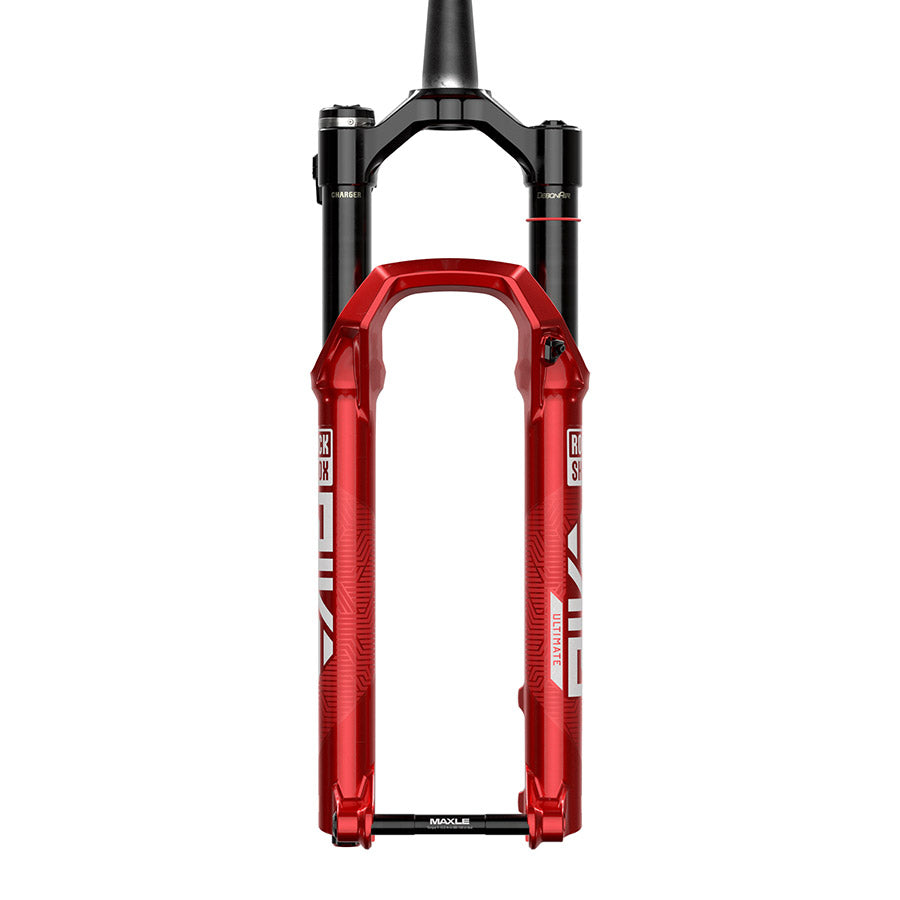 RockShox Pike Ultimate Flight Attendant Charger 3.1 Suspension Fork - 29" 140 mm 15 x 110 mm 44 mm Offset Electric Red A3