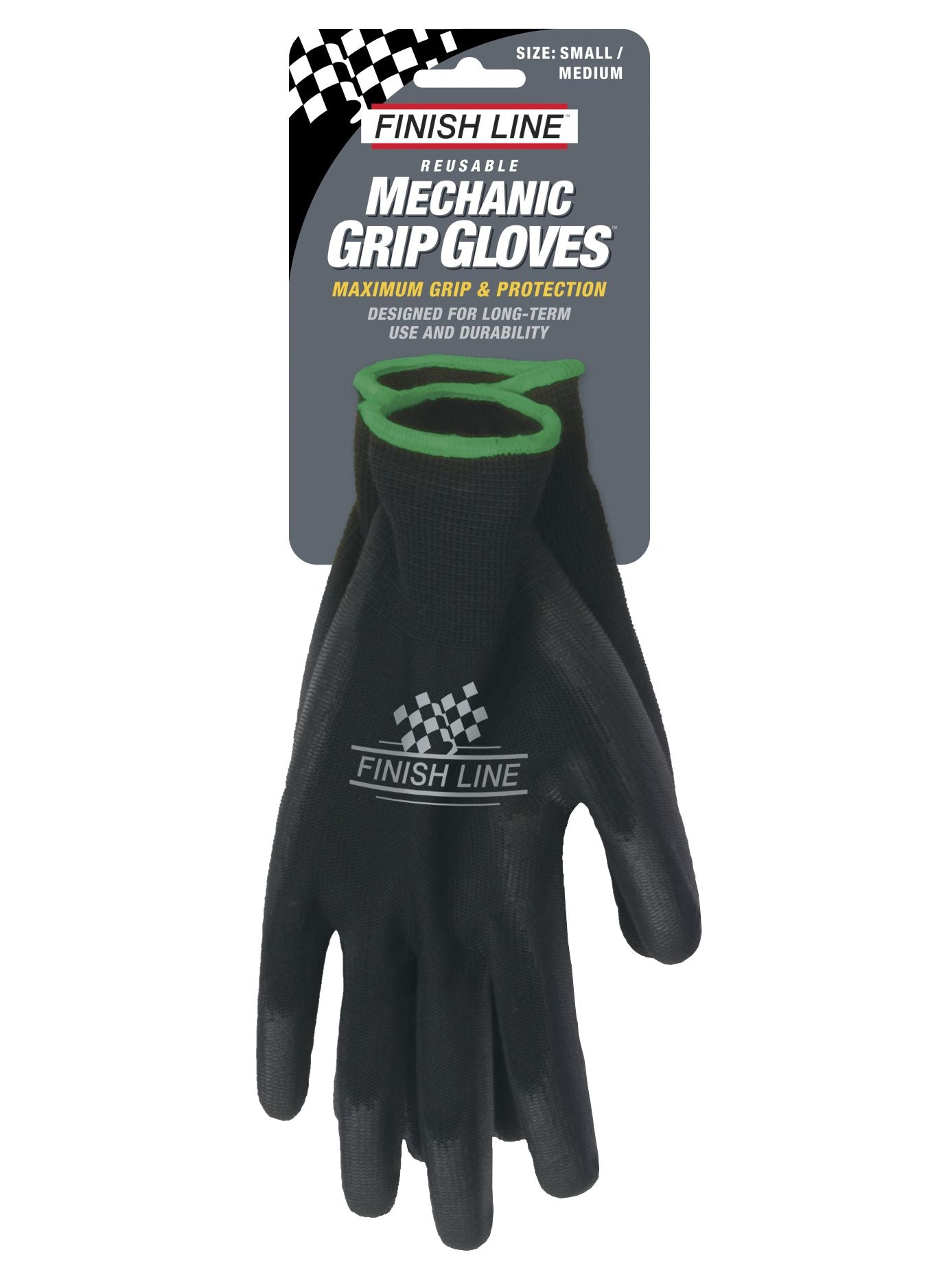 Finish Line Mechanics Grip Gloves SM/MD