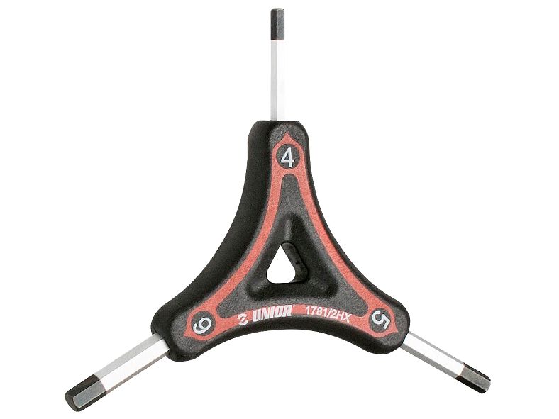 Tool Unior 4,5,6mm Allen Y-Wrench