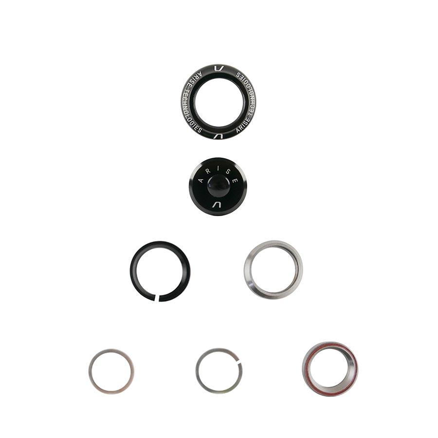 ARISE Crystal 1-1/8 Headset Integrated Complete Black