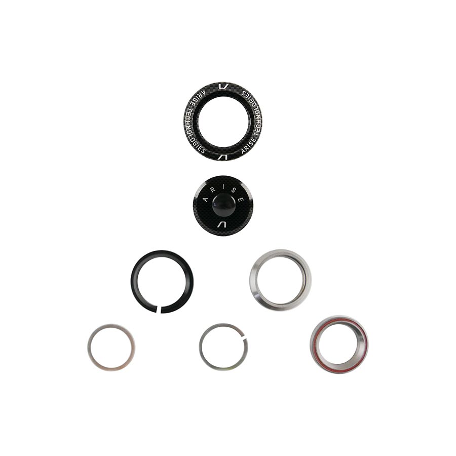 ARISE Crystal 15 1-1/8 Headset Integrated Complete Black