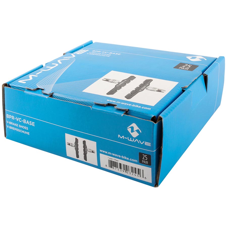 M-Wave BPR AT Threaded Box of 25 Linear Pull Pads Threaded posts 72mm 25pcs