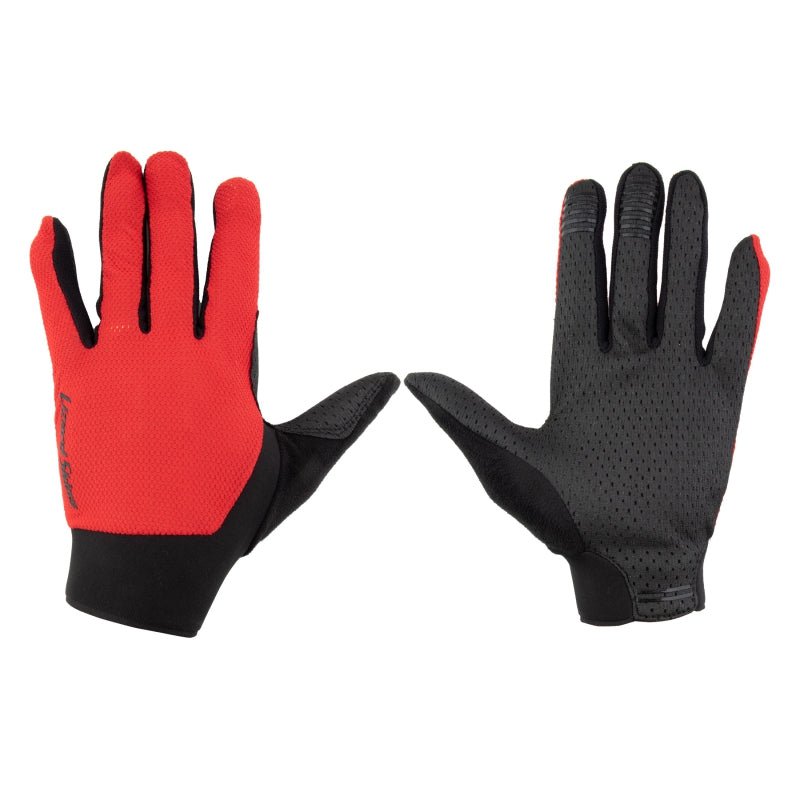 Lizard Skins Monitor Ignite Full Finger Gloves Crimson Red XL Pair