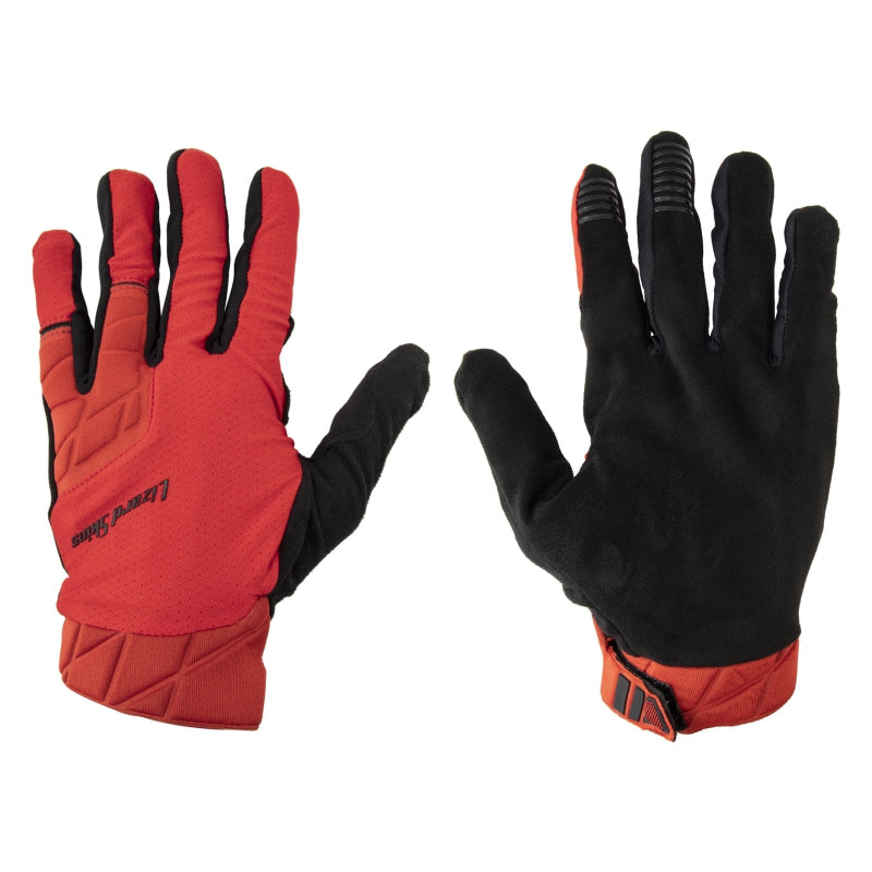 Lizard Skins Monitor Ops Full Finger Gloves Crimson Red S Pair