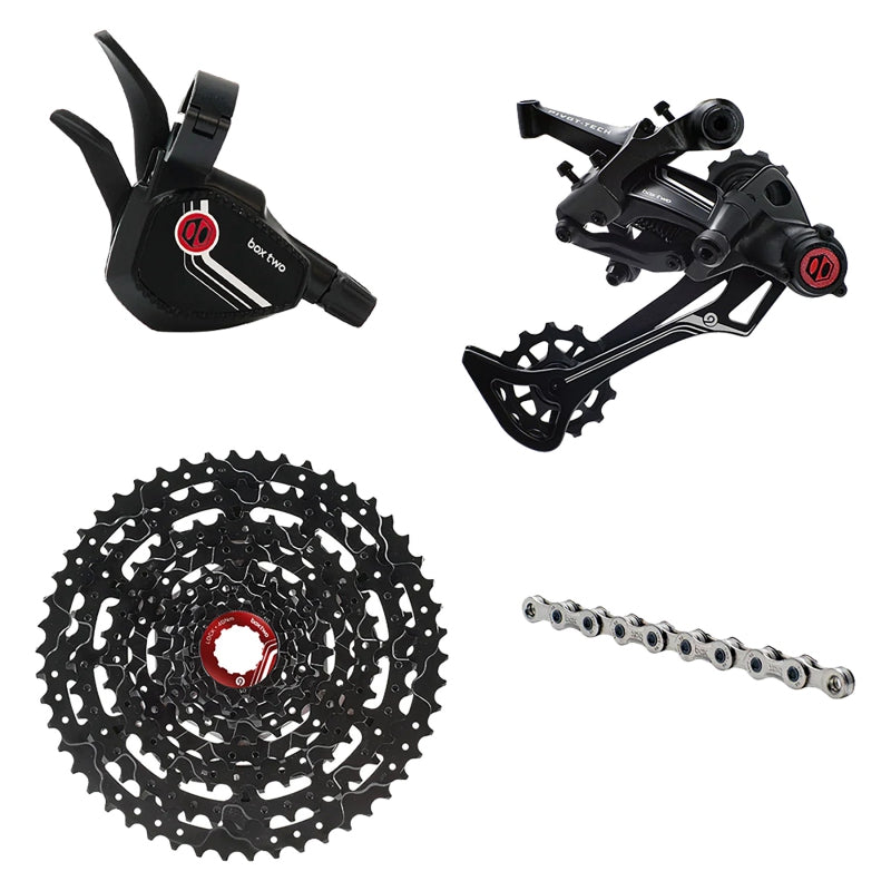 Box components Box Two Prime 9 X-Wide Multi Shift Group Set Matte Black