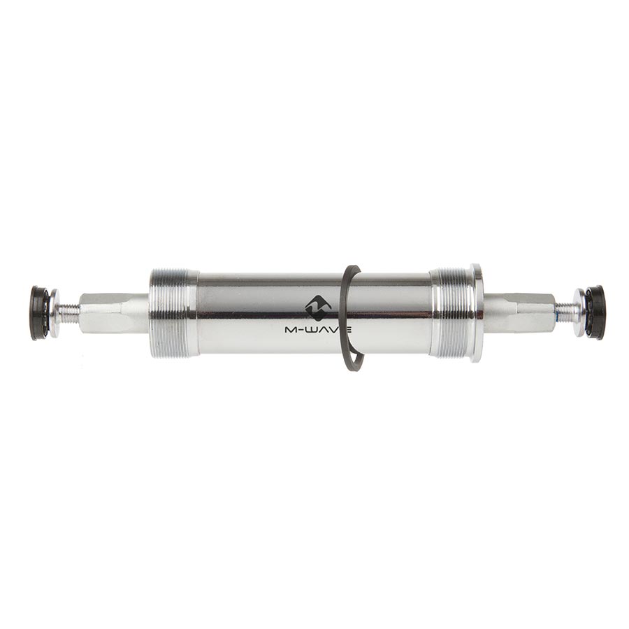 M-Wave Carousel Fat Bike Square Taper BB British 120mm : 179.5mm Silver