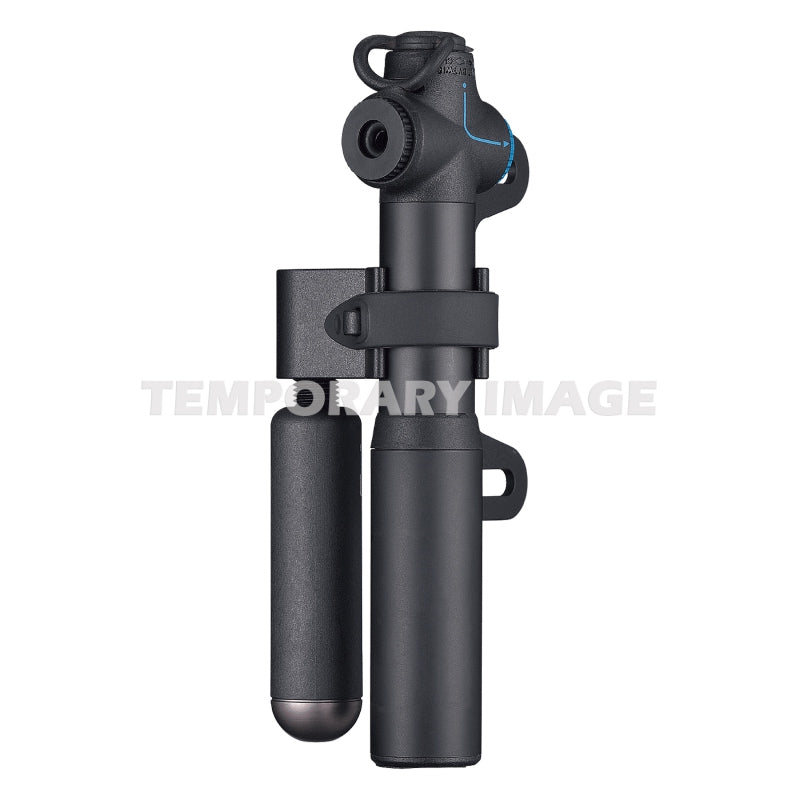 Origin8 Airaid Road 2-in-1 CO2 Mini Pump Threaded PV Black Tubeless Repair Kit Aluminum Road