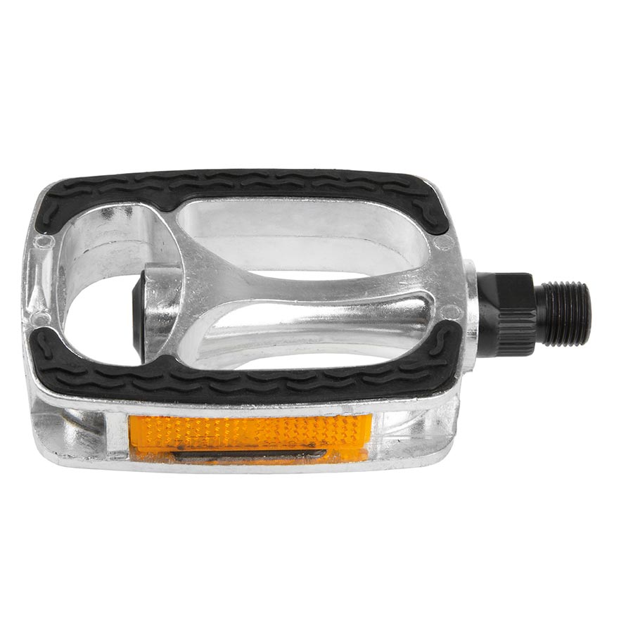 M-Wave Steady-A9 Pedals Body: Aluminum 9/16 Silver Pair