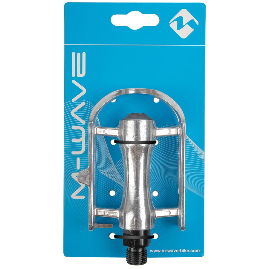 M-Wave Steady A11 Pedals Body: Aluminum Spindle: Cr-Mo 9/16 Silver Pair