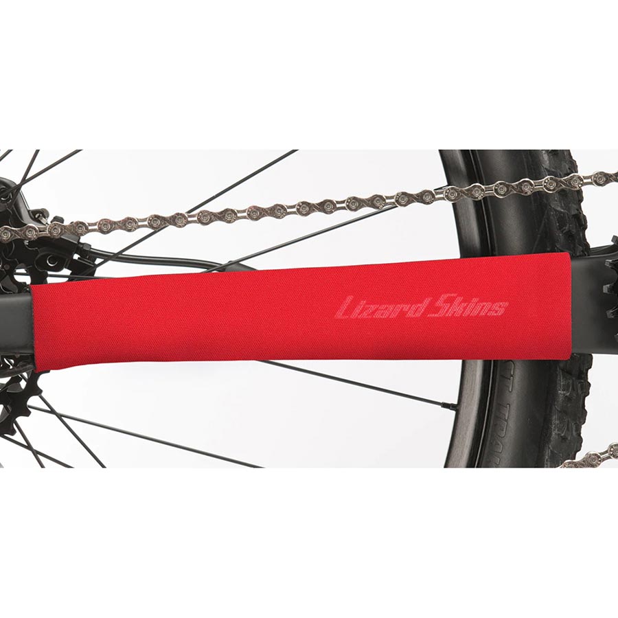Lizard Skins Neoprene Chainstay Protector: MD Red