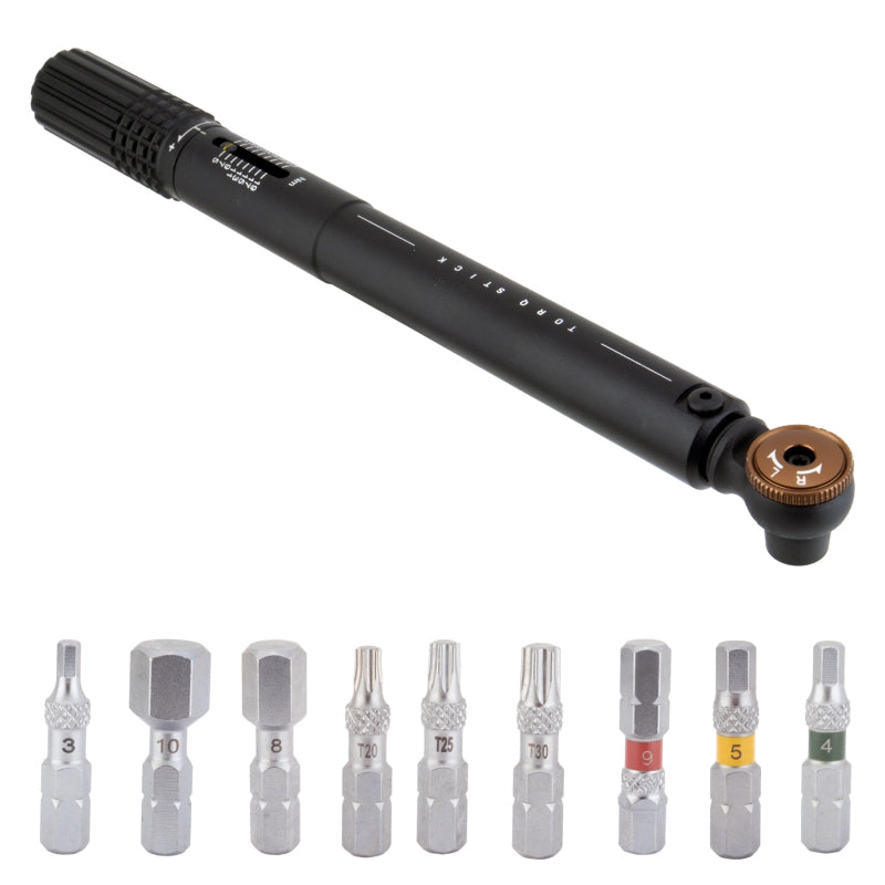 Topeak Torq Stick Wrench - 4-20Nm 9p Bit Set