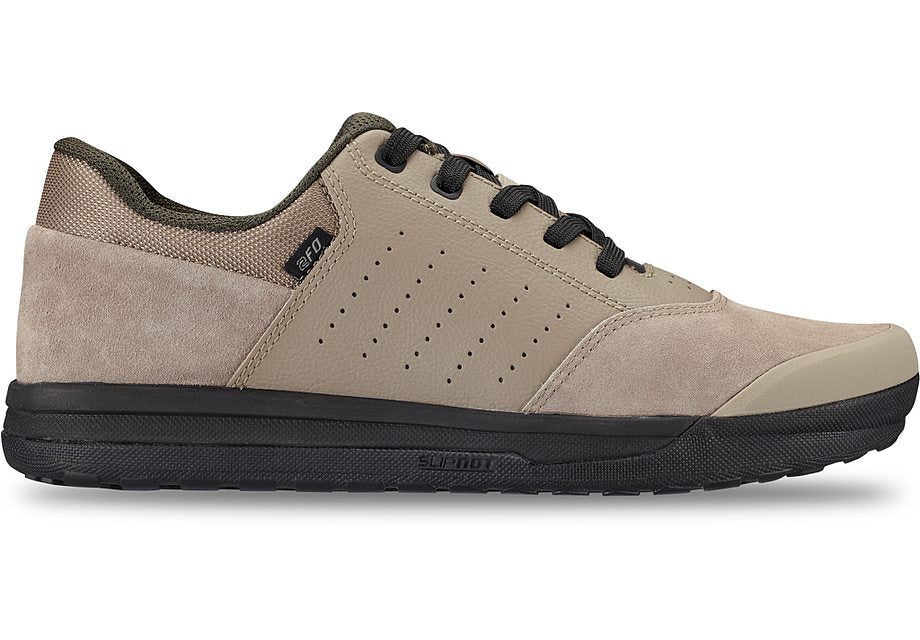 Specialized 2Fo Roost Flat Shoe Taupe/Dove Grey/Dark Moss Green 45
