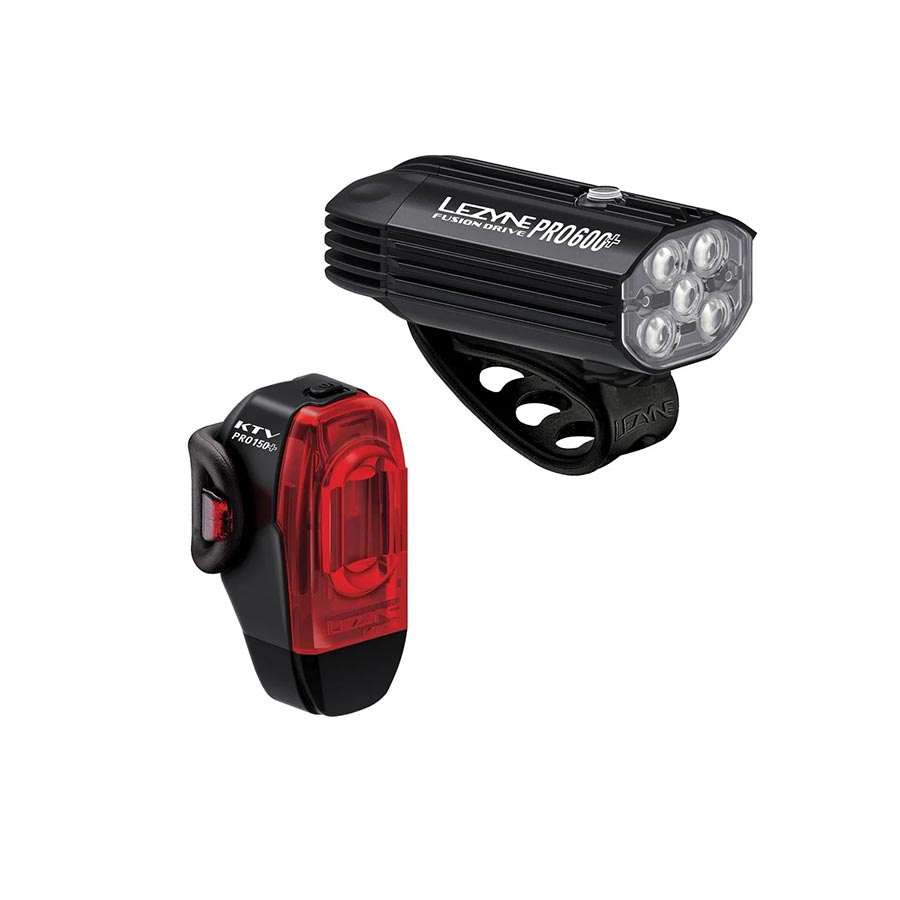 Lezyne Fusion Drive Pro 600+ / KTV Drive Pro+ Light Pair