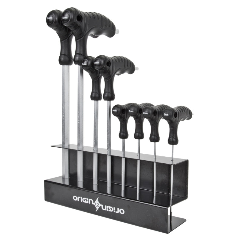 Origin8 L-Handle Hex Wrench Set Wrench Set w/ Holder