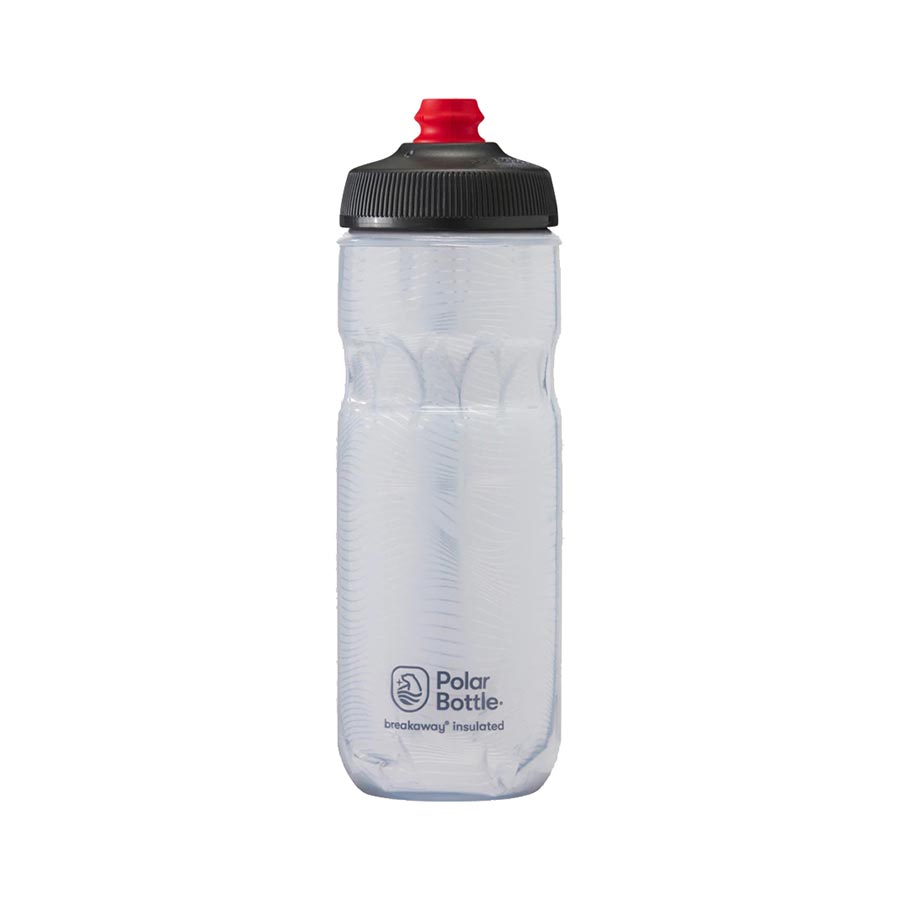 Polar Bottle Breakaway Water Bottle Jersey Knit White 20oz