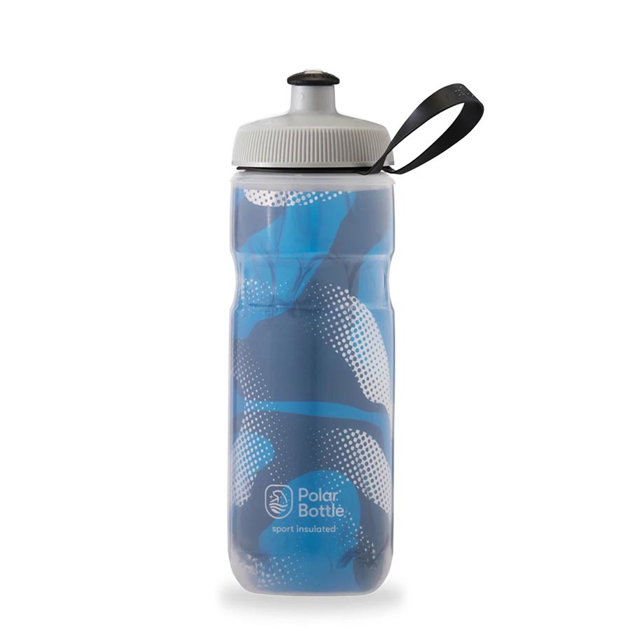 Polar Bottle Sport Insulated 20oz Water Bottle 591ml / 20oz Blue/Silver