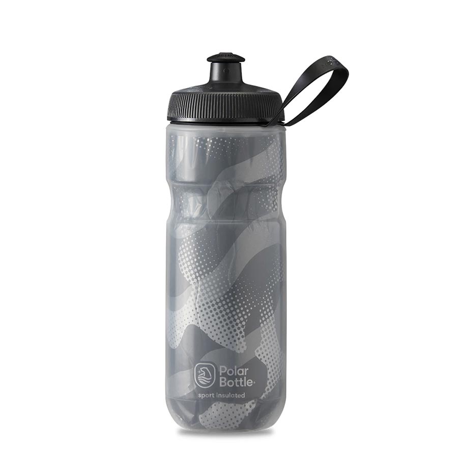 Polar Bottle Sport Insulated BottleCharcoal/Silver 20oz