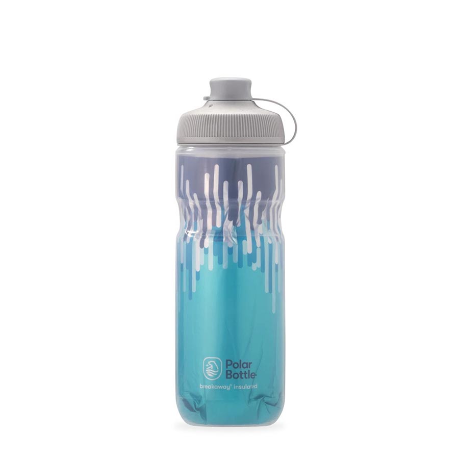 Polar Bottle Muck Insulated Water Bottle Zipper Blue 20oz