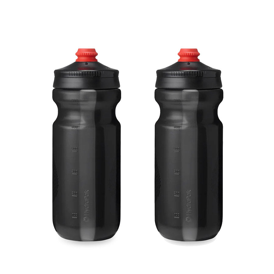 Hydrapak Polar Breakaway Surge Water Bottle - 20oz Gray 2-Pack