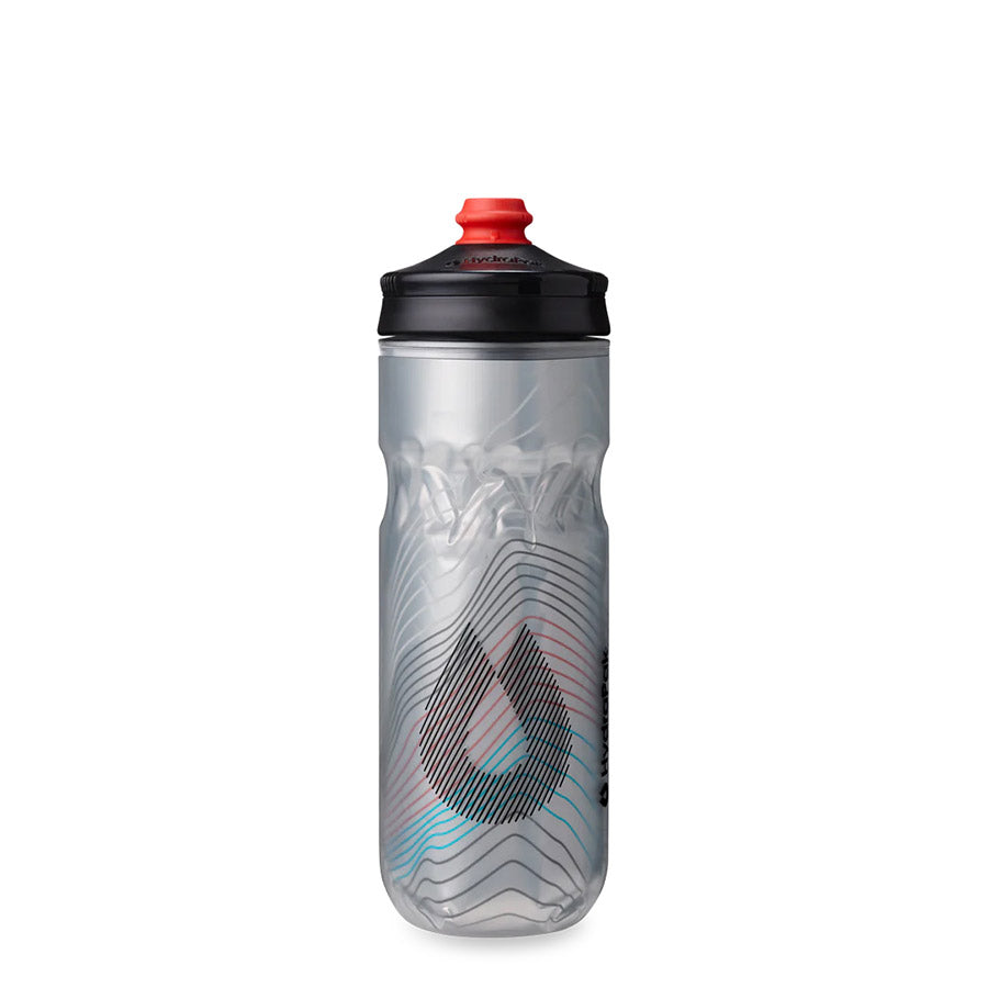 Hydrapak Polar Surge Ascent Insulated Water Bottle - 20oz Silver