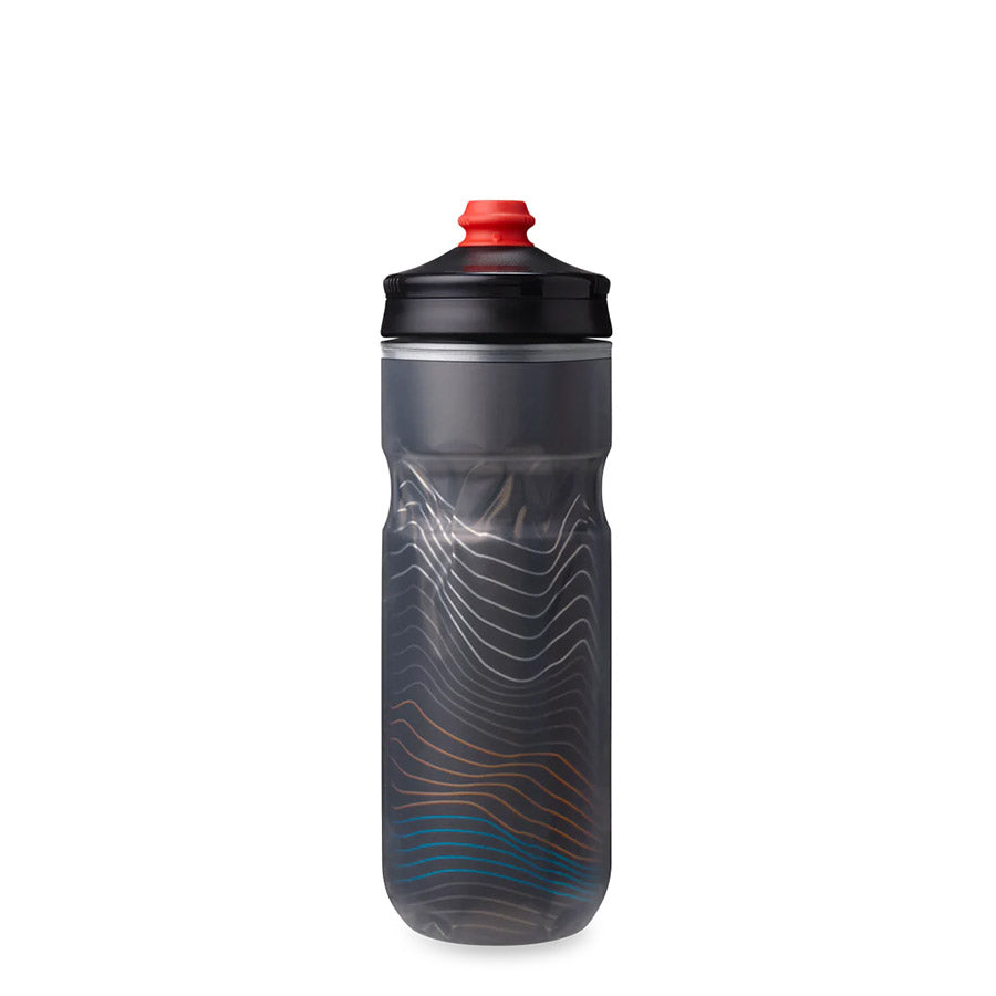 Hydrapak Polar Surge Ascent Insulated Water Bottle - 20oz Black