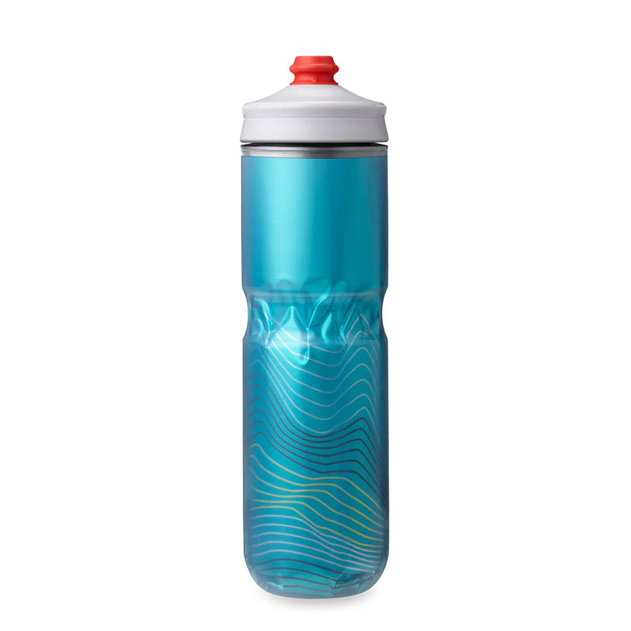 Hydrapak Polar Surge Ascent Insulated Water Bottle - 24oz Blue