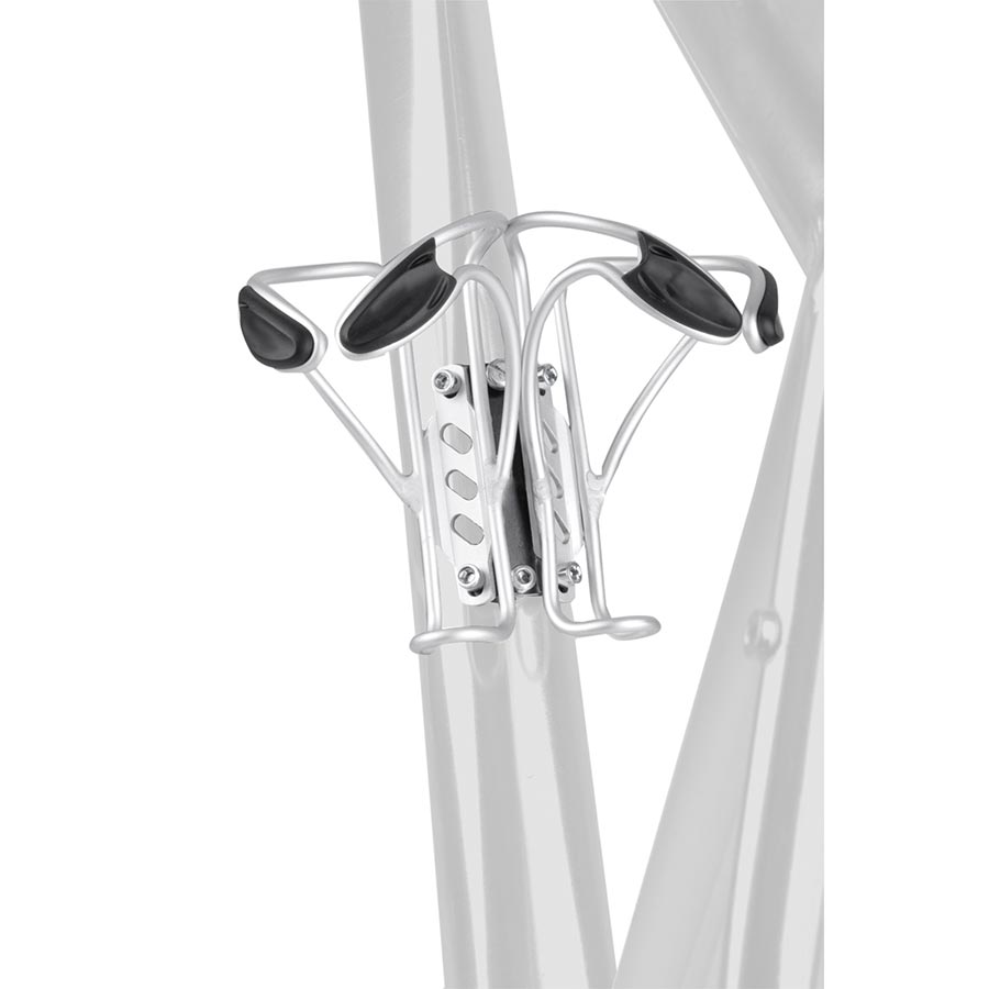 M-Wave Ada Two Bottle Cage Mount Allows 2 cages to be mounted to a single mount