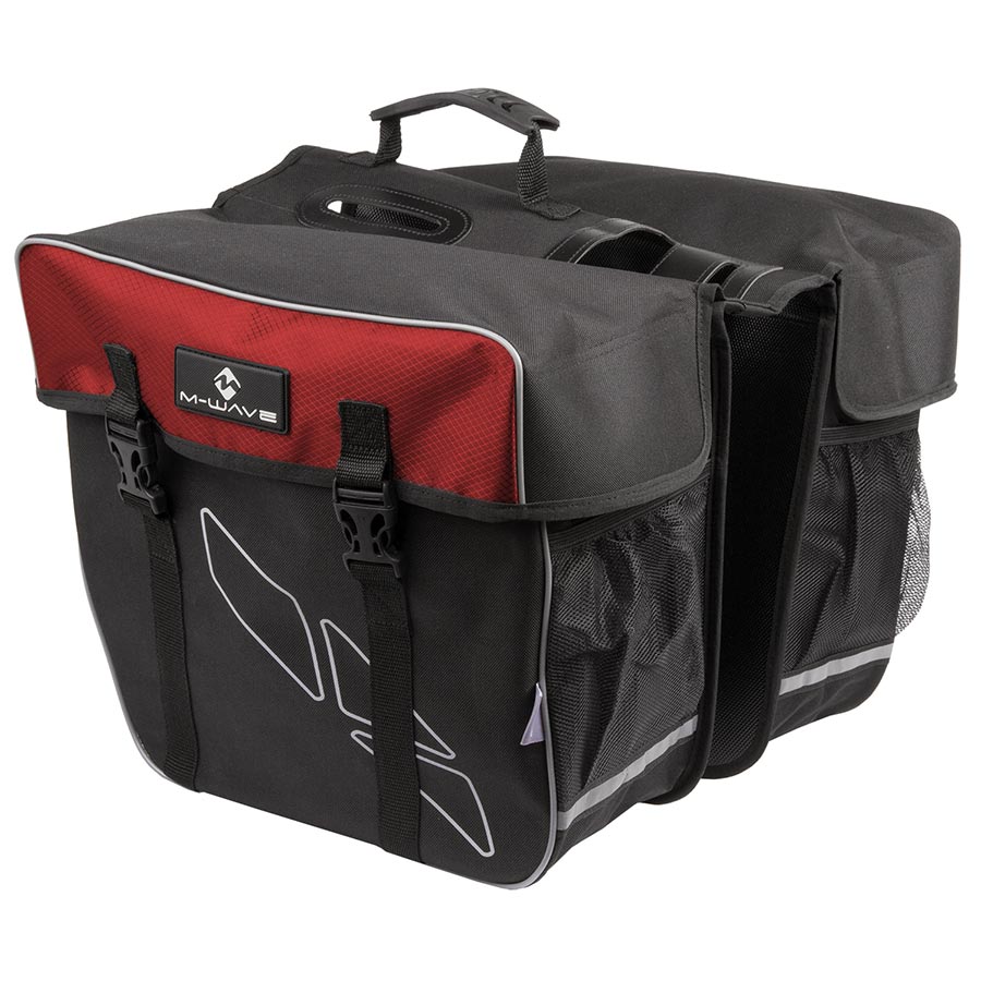 M-Wave Amsterdam Pannier 30L Red