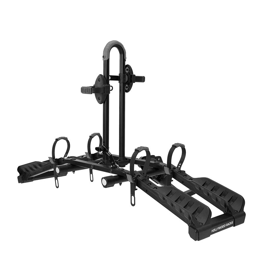 Hollywood Racks Destination 2 Bike Hitch Mount Rack 1-1/4 and 2 Bikes: 2