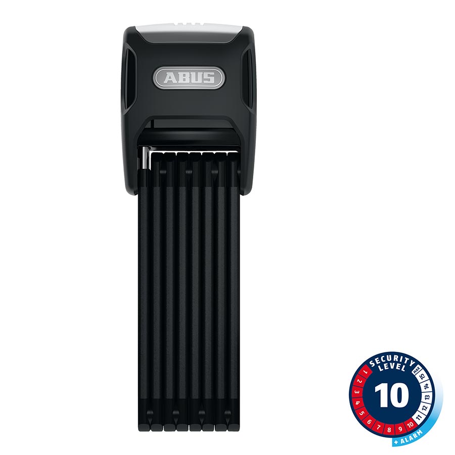 Abus Bordo 6000A SmartX Folding Lock - 120cm Alarm SH Bracket Black