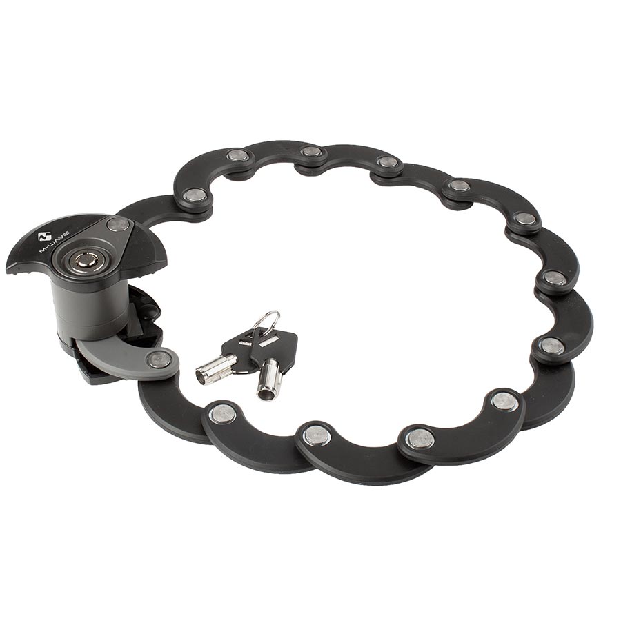 M-Wave F 600 D Folding Lock Key 60cm Black