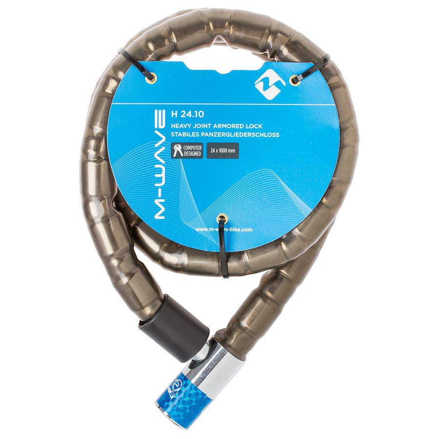 M-Wave H 24.10 Chain Lock Key 24mm 100cm Black