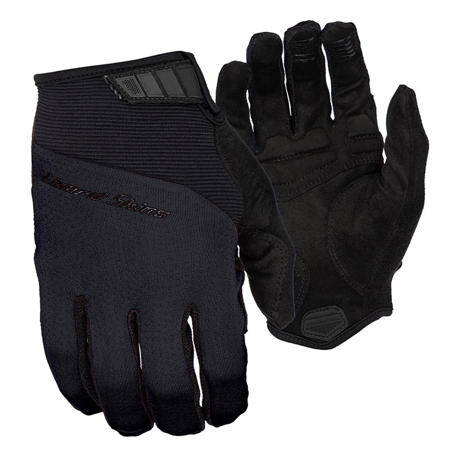 Lizard Skins Monitor Traverse Full Finger Gloves Jet Black XS Pair