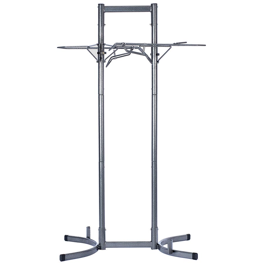 Delta Heavy Duty 2 Bike Upright Stand - Gray