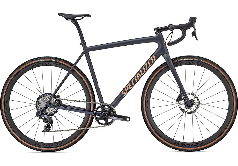 2022 Specialized crux pro bike satin dusty blue/ice papaya 61