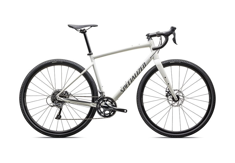 2025 Specialized Diverge E5 Bike Gloss Dune White / Ashen 52