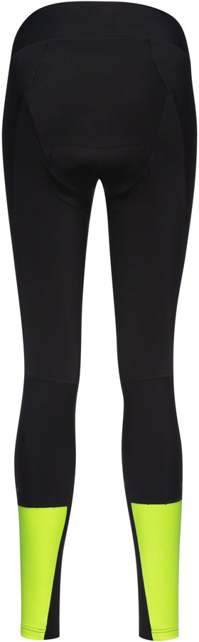 Gorewear Swiftride Thermo Tights - Black/Neon Yellow Womens Large