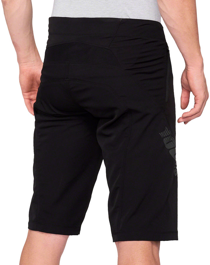 100% Airmatic Shorts - Black Mens 34