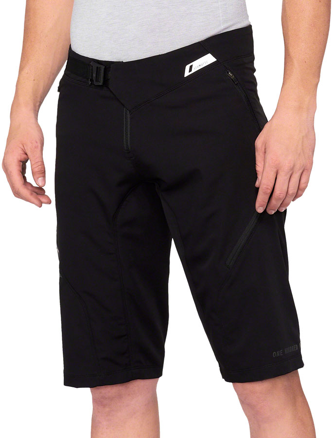 100% Airmatic Shorts - Black Mens 34