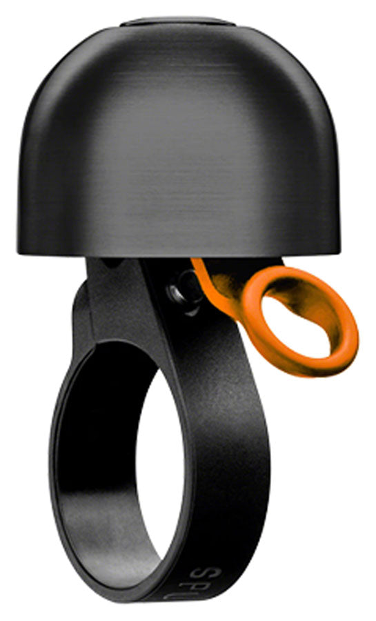 Spurcycle Compact Bell - 22.2mm Black/Orange