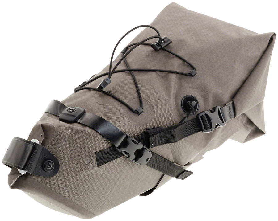 Ortlieb Bikepacking Seat Pack - 11 Liter Dark Sand