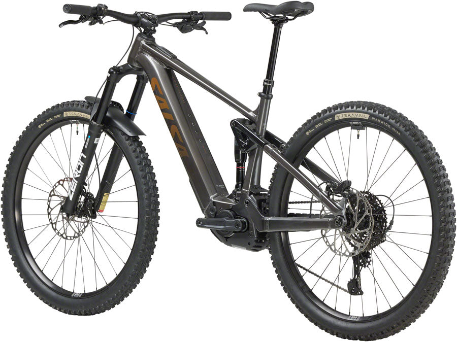Salsa Notch Cues 10 Ebike - 29" Aluminum Charcoal Black Medium