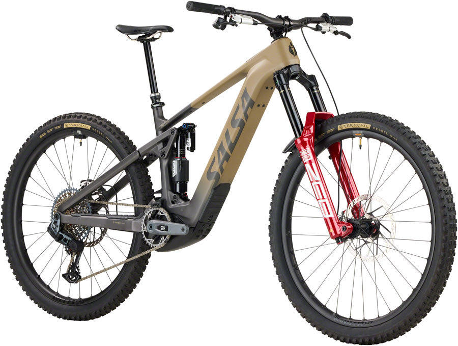 Salsa Notch C GX AXS Transmission Ebike - 29" Carbon Black / Walnut X-Large