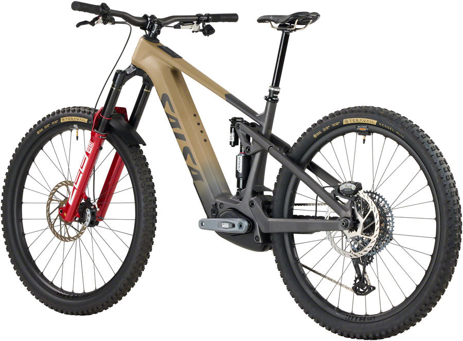 Salsa Notch C GX AXS Transmission Ebike - 29" Carbon Black / Walnut X-Large