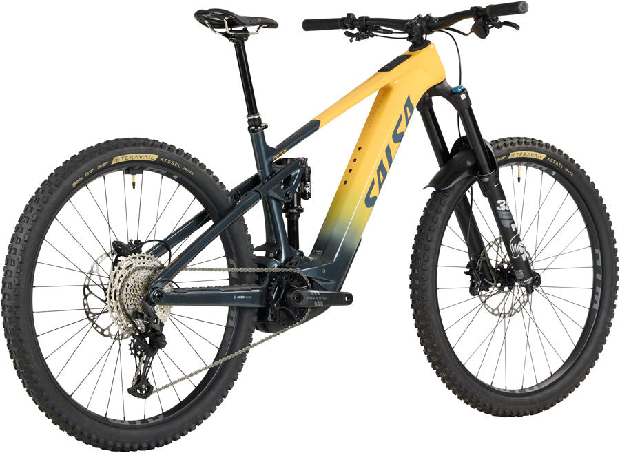 Salsa Notch C Deore 12 Ebike - 29" Carbon Slate / Apricot Medium