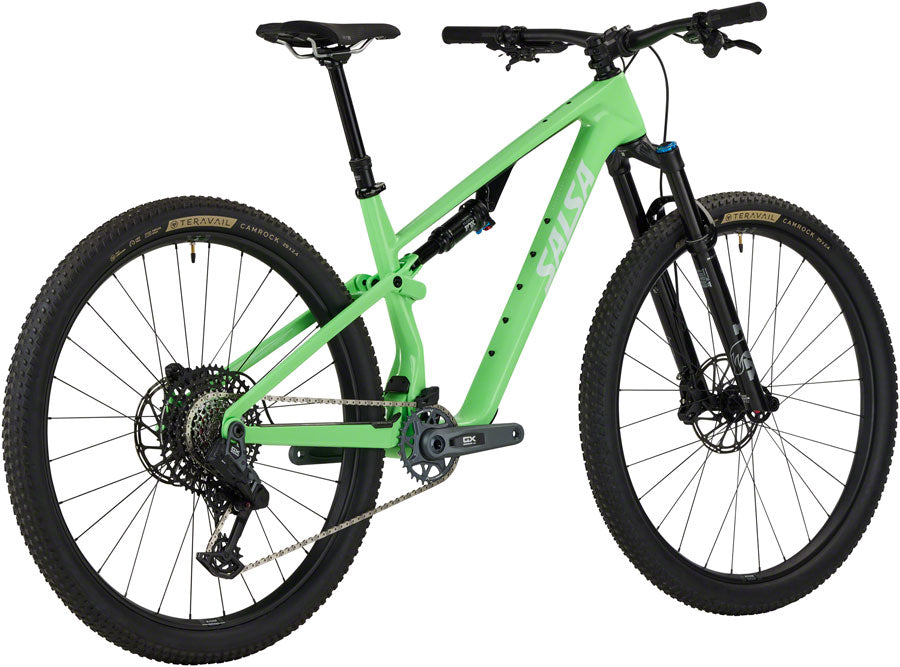 Salsa Spearfish C Deluxe GX AXS Transmission Bike - 29" Carbon Citrus Green X-Small