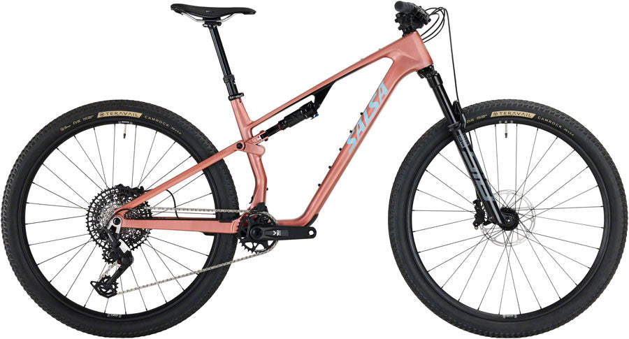 Salsa Spearfish C Eagle 90 Transmission Bike - 29" Carbon Dusty Rose Small