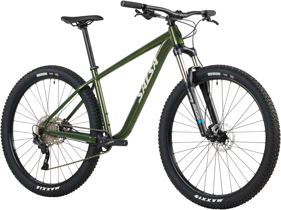 Salsa Rangefinder Deore 10 29 Bike - 29" Aluminum Dark Moss Green Large