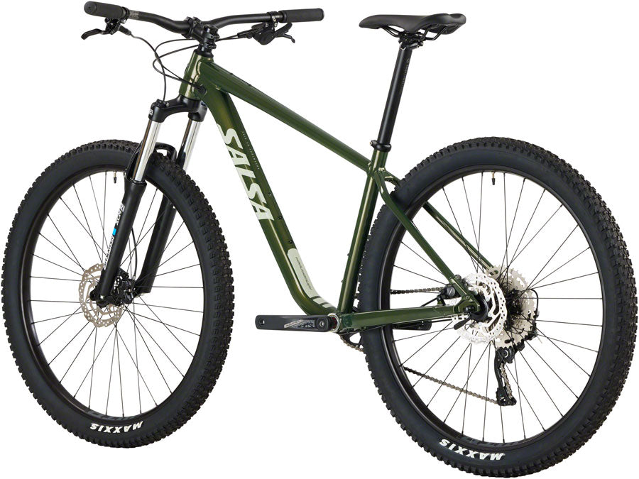 Salsa Rangefinder Deore 10 29 Bike - 29" Aluminum Dark Moss Green Large
